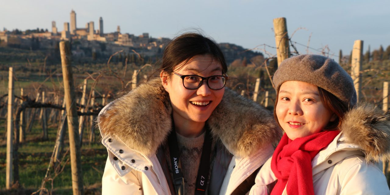 Feb. 2018, The DiVine wine tours’ first Chinese clients