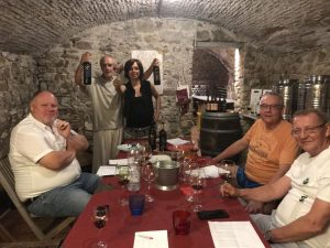 Květen 2019, toskánské víno turné s kupci ze Slovenska
